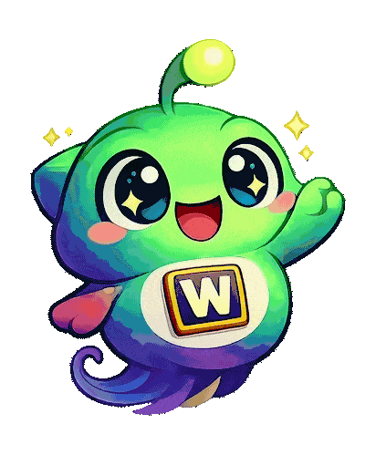 Wiffle waving hello